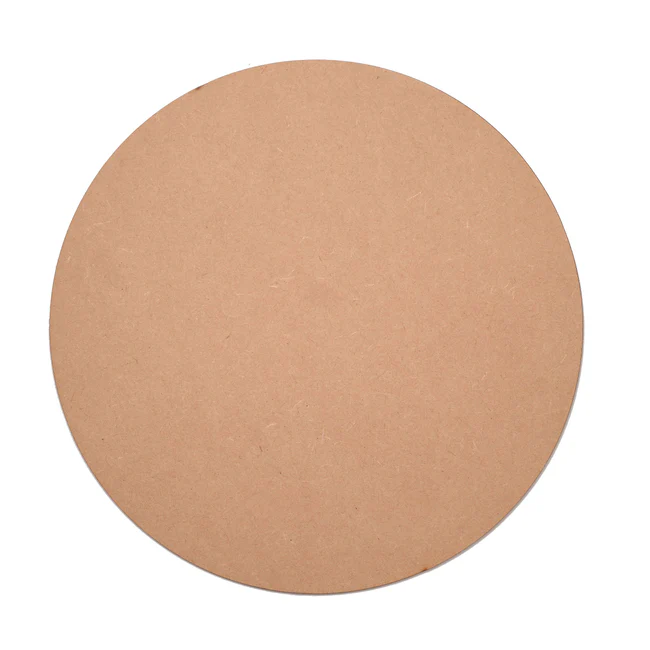 MDF Plain Round Base for Painting 2